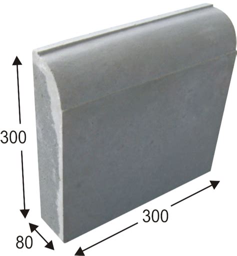 Outdoor Gray Kerb Stone Paver For Landscaping At Rs 35 Piece In