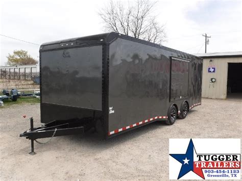 2023 Cargo Craft 85 X 24 Dragster Enclosed Cargo Trailer Tugger