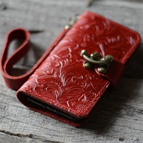 Genuine Leather Wallet iPhone 15 Pro Max / 15 Pro / 15 Plus / 15 / 12 / 14 Pro Max Wallet iPhone ...