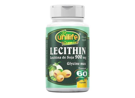 Lecithin Lecitina De Soja Mg C Psulas Unilife O Melhor Pre O