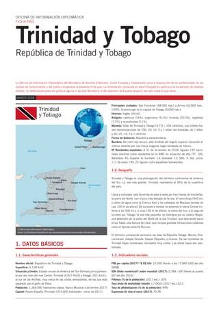 Trinidadytobago Ficha Pais Pdf