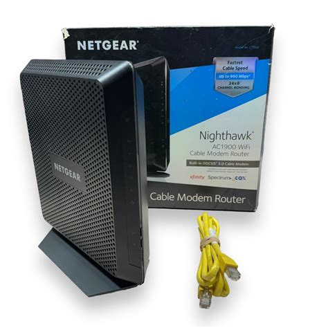 Netgear Nighthawk Modem Router Combo C7000 Xfinity By Comcast Spectrum Cox Ebay