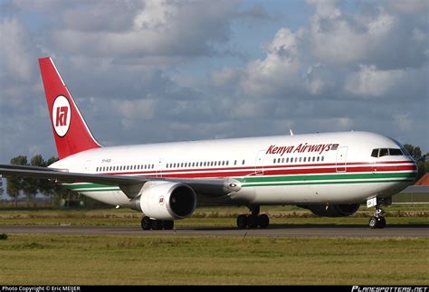 Y Kqv Kenya Airways Boeing Y Er Photo By Eric Meijer Id