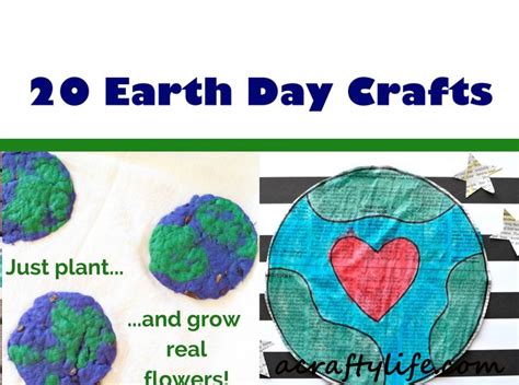 25 Easy Earth Day Crafts to Celebrate: Recycle Reuse | Earth day crafts ...