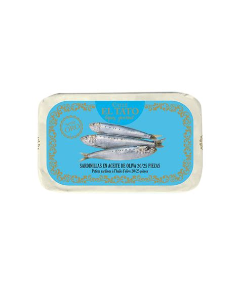 Tapas de 20 25 petites sardines à l huile d olive El tato Galeries