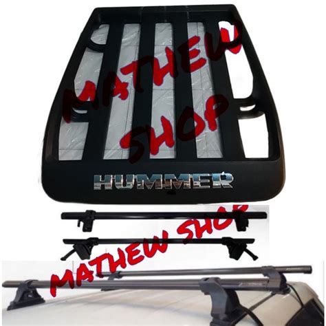 Jual Paket Roof Rack Atap Mobil Hummer Dan Crossbar Kaki Rack Jepit