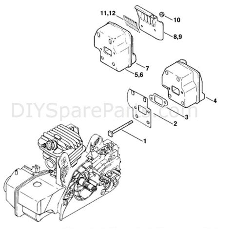 Stihl Ms Parts Diagram