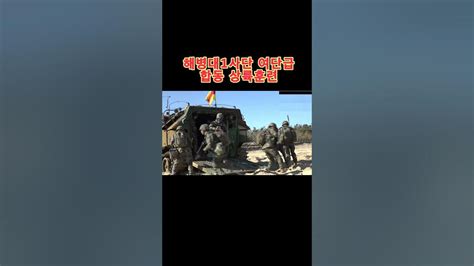 해병대1사단 여단급 합동 상륙훈련 Shorts Youtube