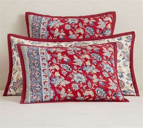 Scarlett Handcrafted Reversible Quilted Sham Pottery Barn