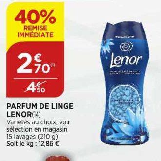 Anti Crise Fr Parfum De Linge Lenor Chez Atac Parfum