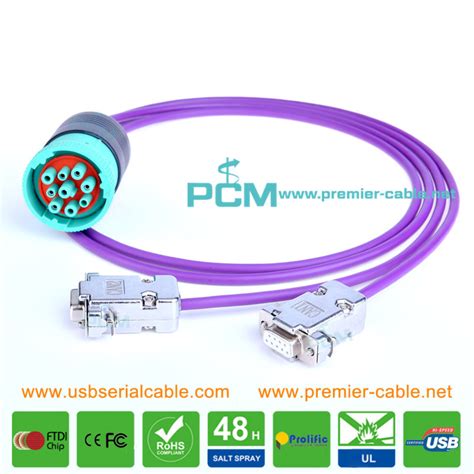 J1939 To 2x Can Db9 Diagnostic Adapterpcm