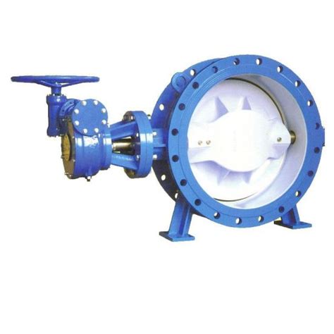 Resilient Seat Double Eccentric Flanged Butterfly Valve