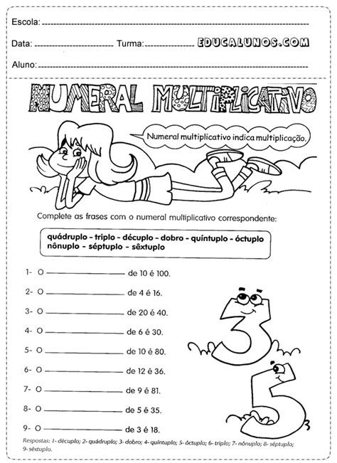 Atividade De Matemática Composição E Decomposição 4º Ano Acessaber🌕 Embarque Na Diversão