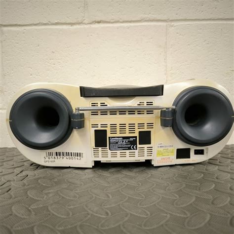 Goodmans Gps R Boombox Portable Cd Mw Fm Radio Cassette Player Faulty