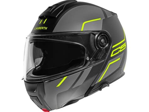 Klapphelm Schuberth C Master Yellow Schwarz Gelb Matt