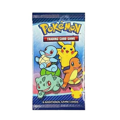 Pokemon Mcdonalds 25th Anniversary Booster Pack Quartz Collectables