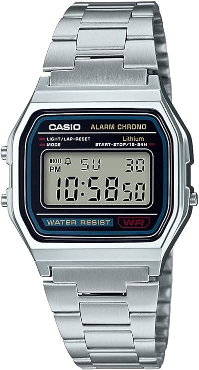 Casio Men S A W Classic Digital Stainless Steel Bracelet Watch