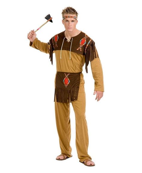 Buyseasons Mens Native American Brave Adult Costume Macys