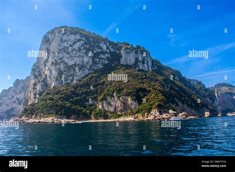 isle  capri italy stock photo alamy