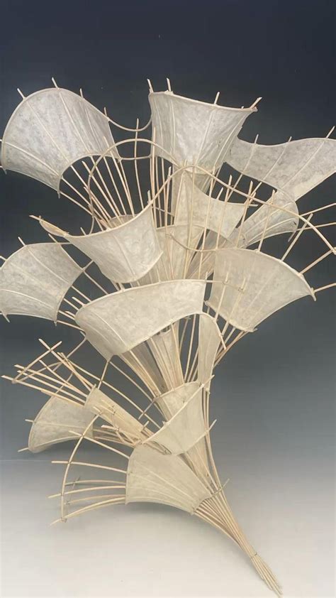 Collection Of My Sculptures Reed And Paper Sculpture Plaster Carved