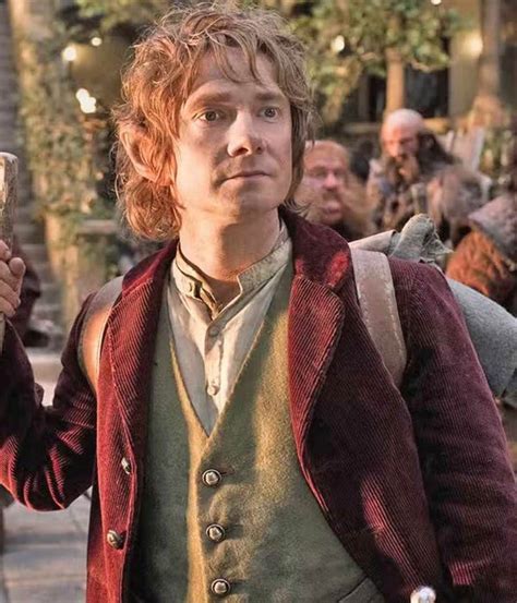 Bilbo Baggins Coat | Martin Freeman The Hobbit Corduroy Coat - Jacket ...