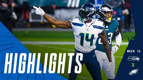 Seahawks at Eagles Game Highlights | Week 12