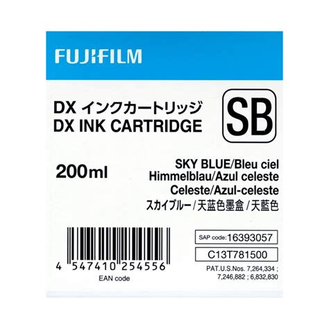 Fuji Drylab Ink Ml Sky Blue For Dx Digital Photo Imports