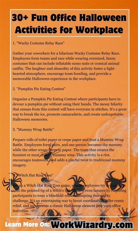 70 Office Halloween Activities For The Workplace Virtual Party Or