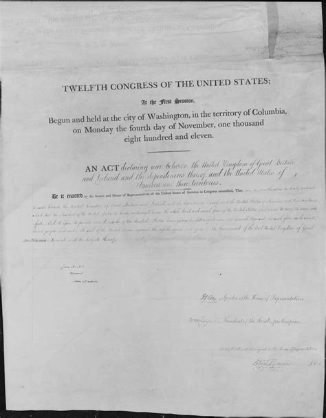 The American Declaration Of War From June Dpla