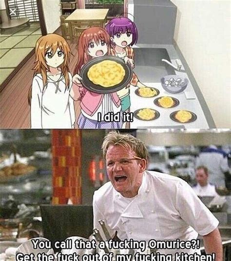 Gordon Ramsay Anime Anime Omurice Gordon Ramsay Comics Escolha Pasta Bochkwasuhk