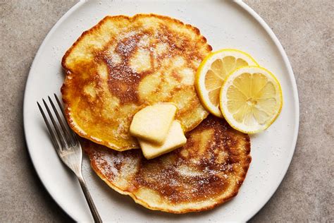 Buttery Pancakes With Lemon And Sugar Recipe