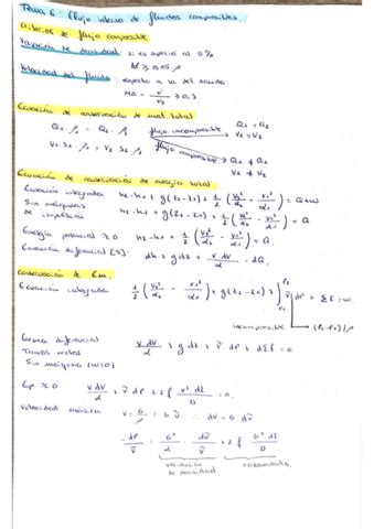 Formulas Fluidos Tema 6 Pdf