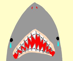 A Shark with Braces! - Drawception