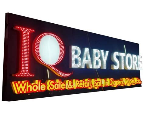 Led Polycarbonate Glowing Neon Sign Board For Advertising At Rs