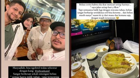 Tak Etis Selebgram Ini Selfie Sama Ridwan Kamil Saat Kondisi Berduka