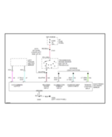 All Wiring Diagrams For Lincoln Continental 1997 Model Wiring Diagrams For Cars