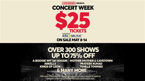 Live Nation Concert Week