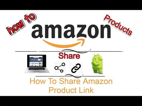 How To Share Amazon Product Link YouTube