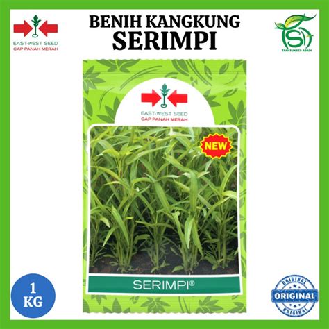 Jual Benih Kangkung Serimpi Kg Bibit Kangkung Daun Sempit Panah