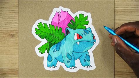 How To Draw IVYSAUR Pokémon Step By Step Tutorial DMA Step Cartoon