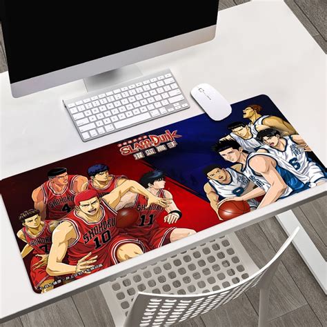 Slam Dunk Anime Laptop Gamer Rug Pc Gaming Accessories Keyboard Mat