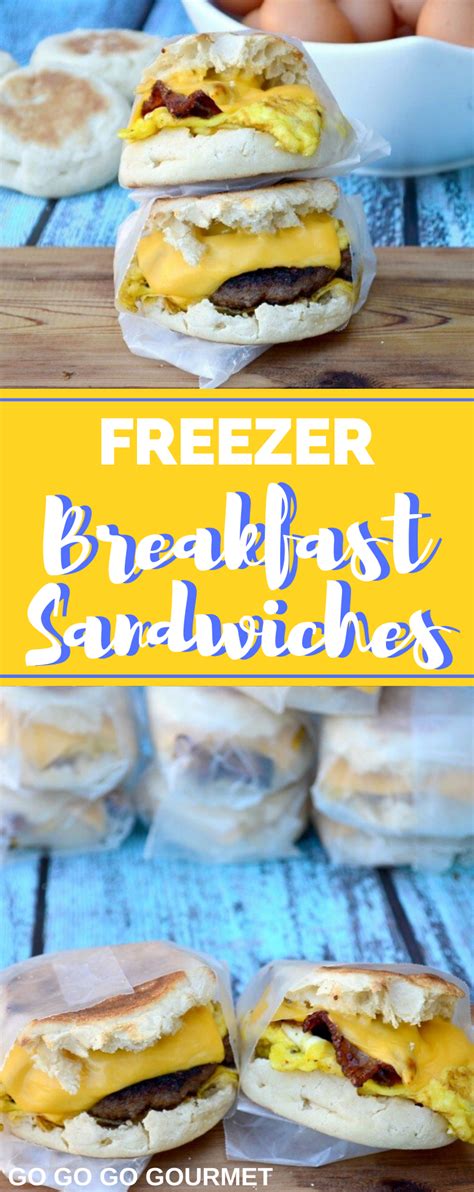 These Easy Freezer Breakfast Sandwiches Are Perfect For A Quick