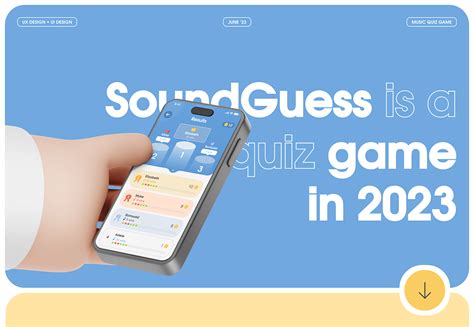 Music quiz game :: Behance