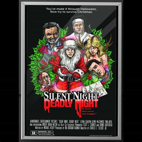 Silent Night Deadly Night Survive Christmas Poster