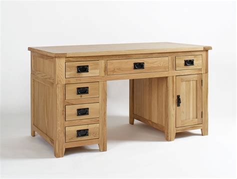 Wooden Desk with Drawers - Modern Contemporary Furniture