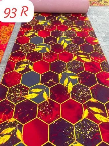 Polyester Non Woven Printed Carpet Design No Red At Rs Roll