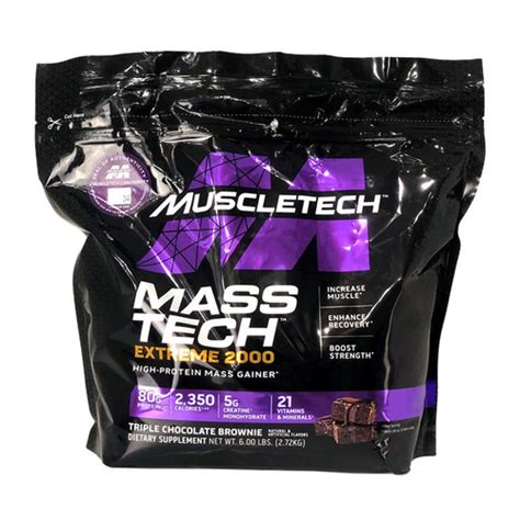 OFFER PRICE Muscletech Mass Tech Xtreme 2000 Mass Gainer 6 LB Bag