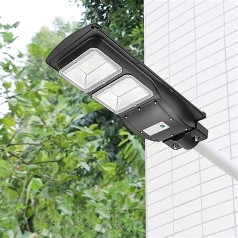 Omabeta Clairage Int Rieur Lampadaire Solaire Led W Contr Le De La