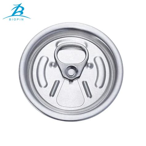 Biopin Aluminum Metal Cans Lid 200 Rpt Eoe Openeasy End Lid China