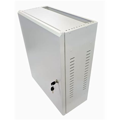 Ad Tek Products U Low Profile Vertical Wall Mount Network Cabinet